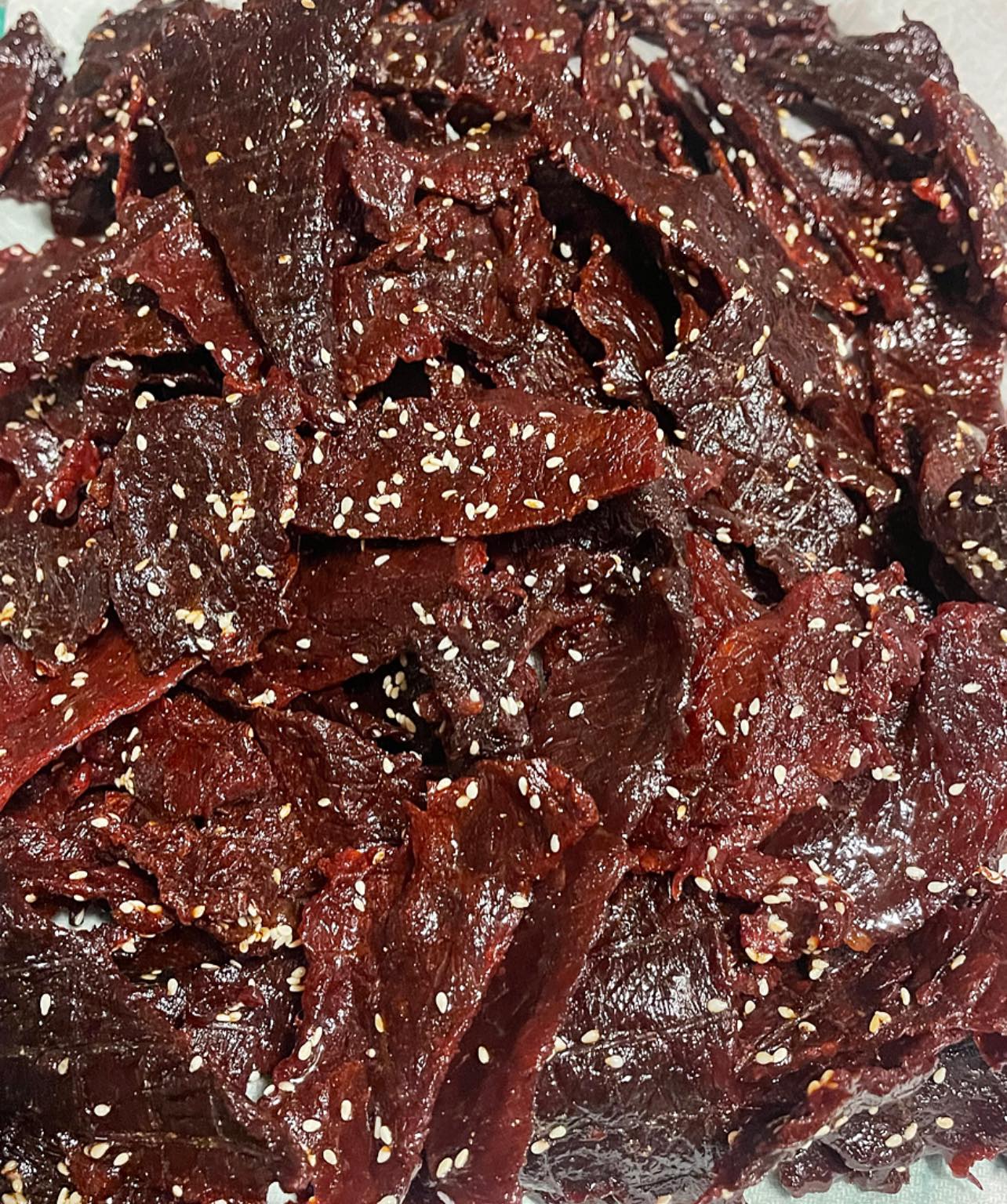 Seen Savanh (Lao Sesame Beef Jerky)