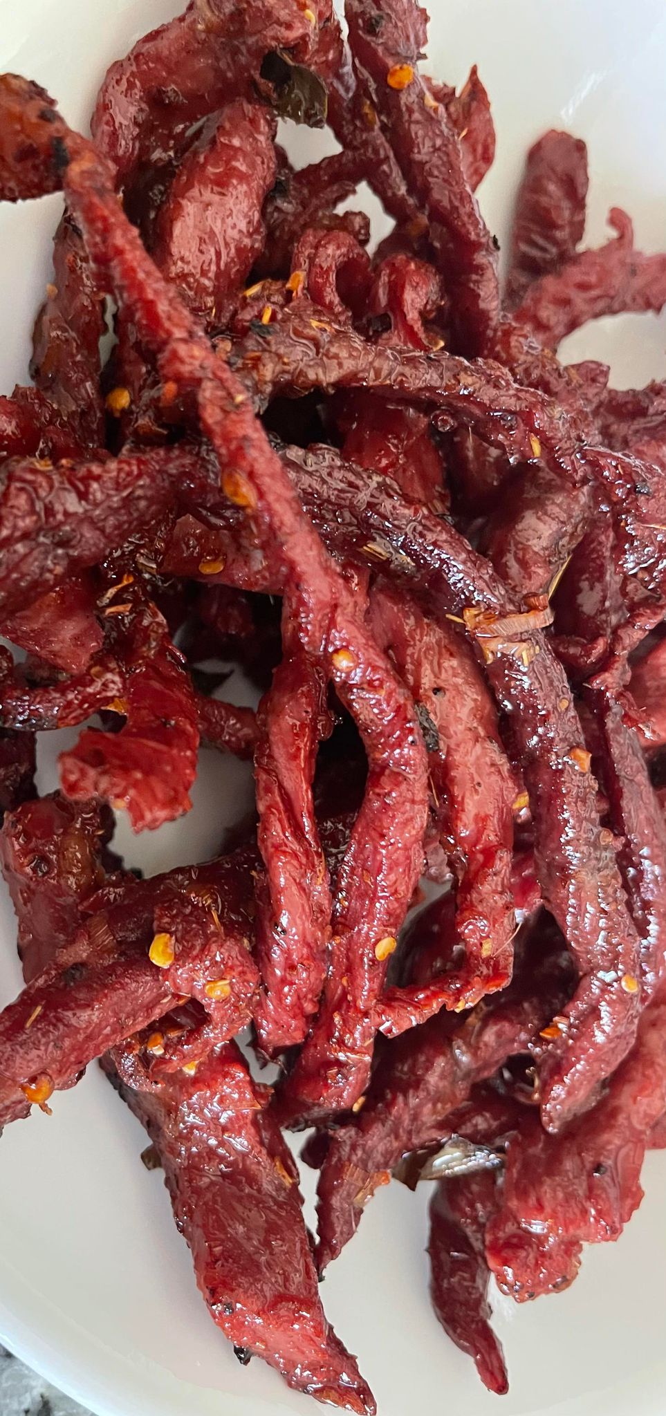 Seen Lod (Lao Beef Jerky)